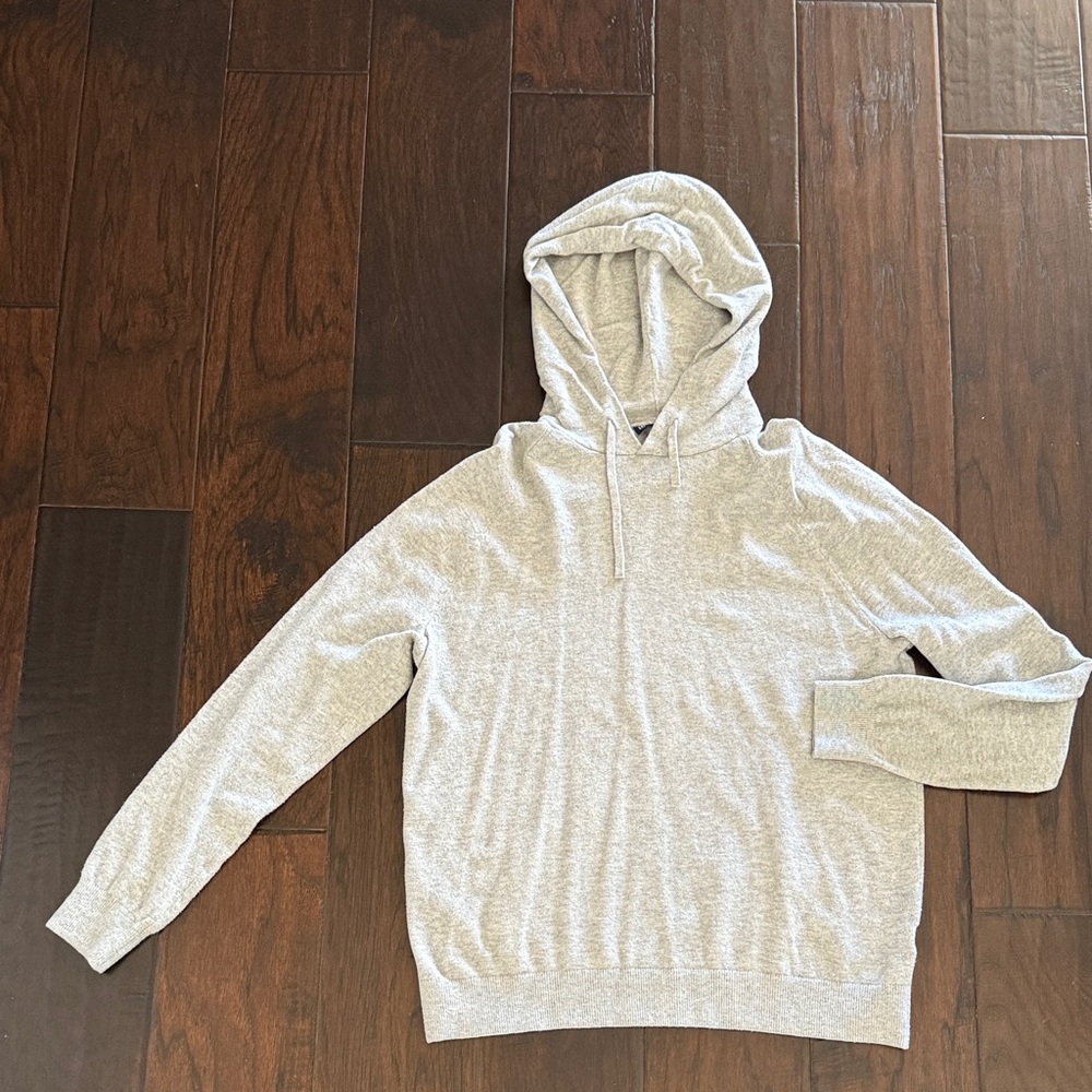 GAP Soft Heather Gray Knit Pullover - image 1